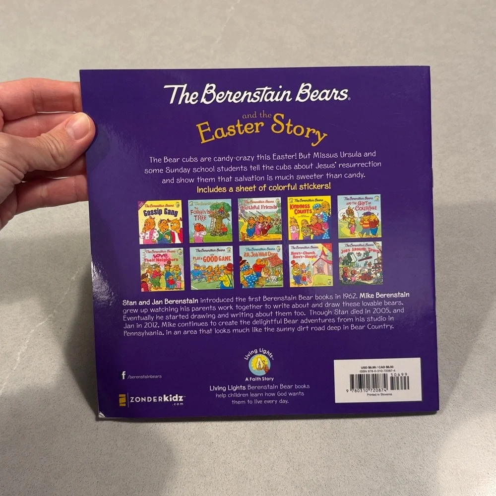 The Berenstain Bears and the Easter Story Paperback Book